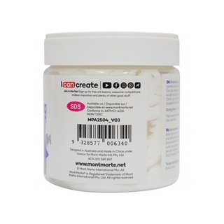 Jual Mont Marte Light Moulding Paste 250ml Modelling Paste Shopee