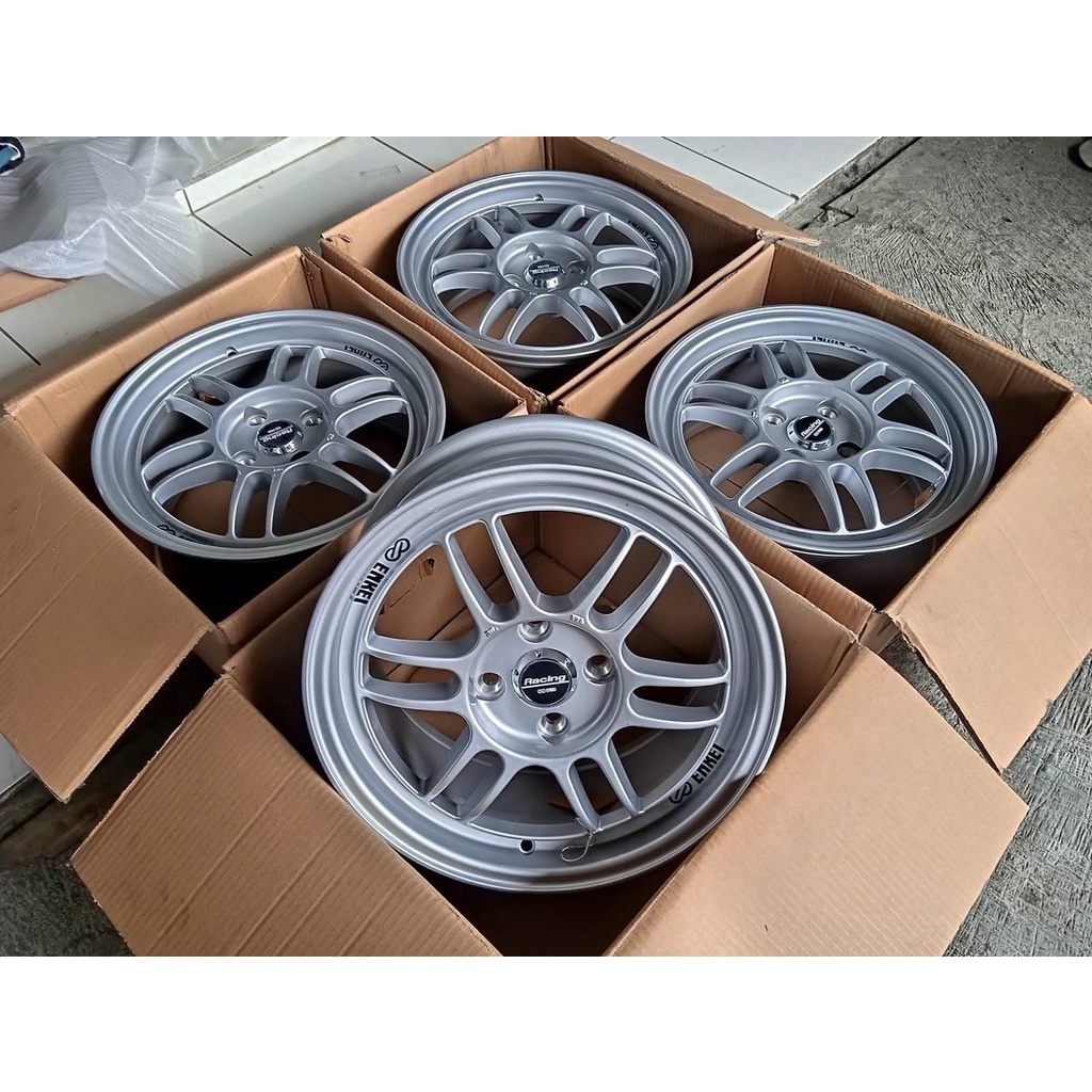 Jual Velg ENKEI RPF1 FLOW FORMING R15 PCD 4x100 Lebar 7 ET 41 Velg