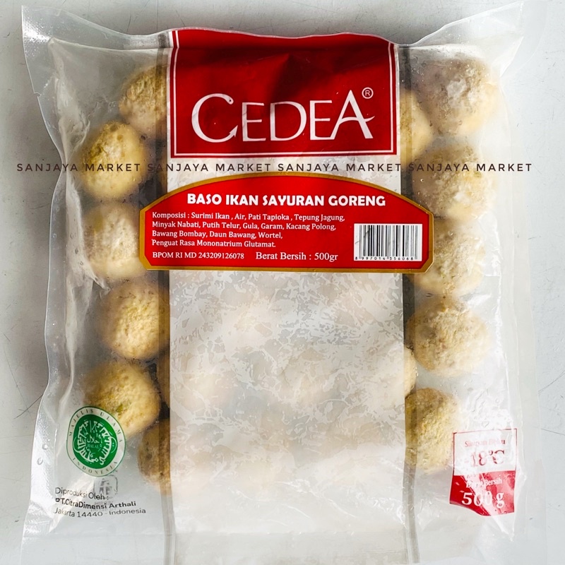 Jual Cedea Bakso Baso Ikan Sayur Sayuran Goreng 500gr Ready Bandung