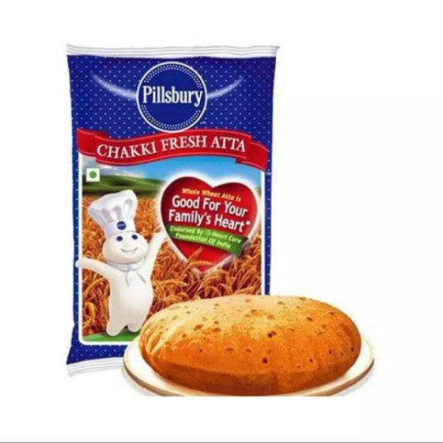 Jual Tepung Gandum Whole Wheat Flour Pillsbury Chakki Atta Indonesia