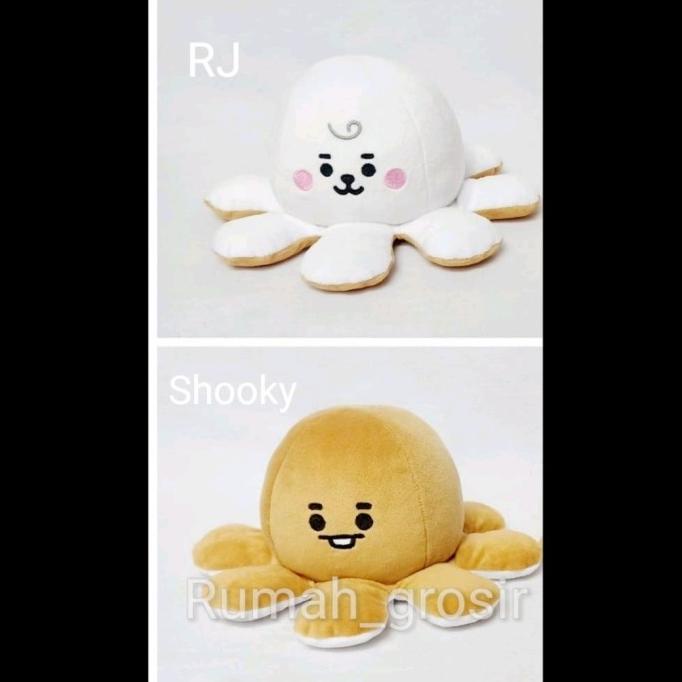 Jual Boneka Bt Bts Unofficial Gurita Bolak Balik Octopus Tiktok