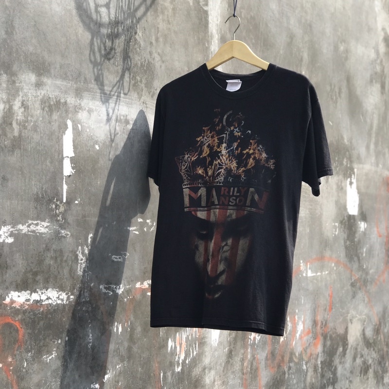 Jual Kaos Vintage Marilyn Manson Shopee Indonesia