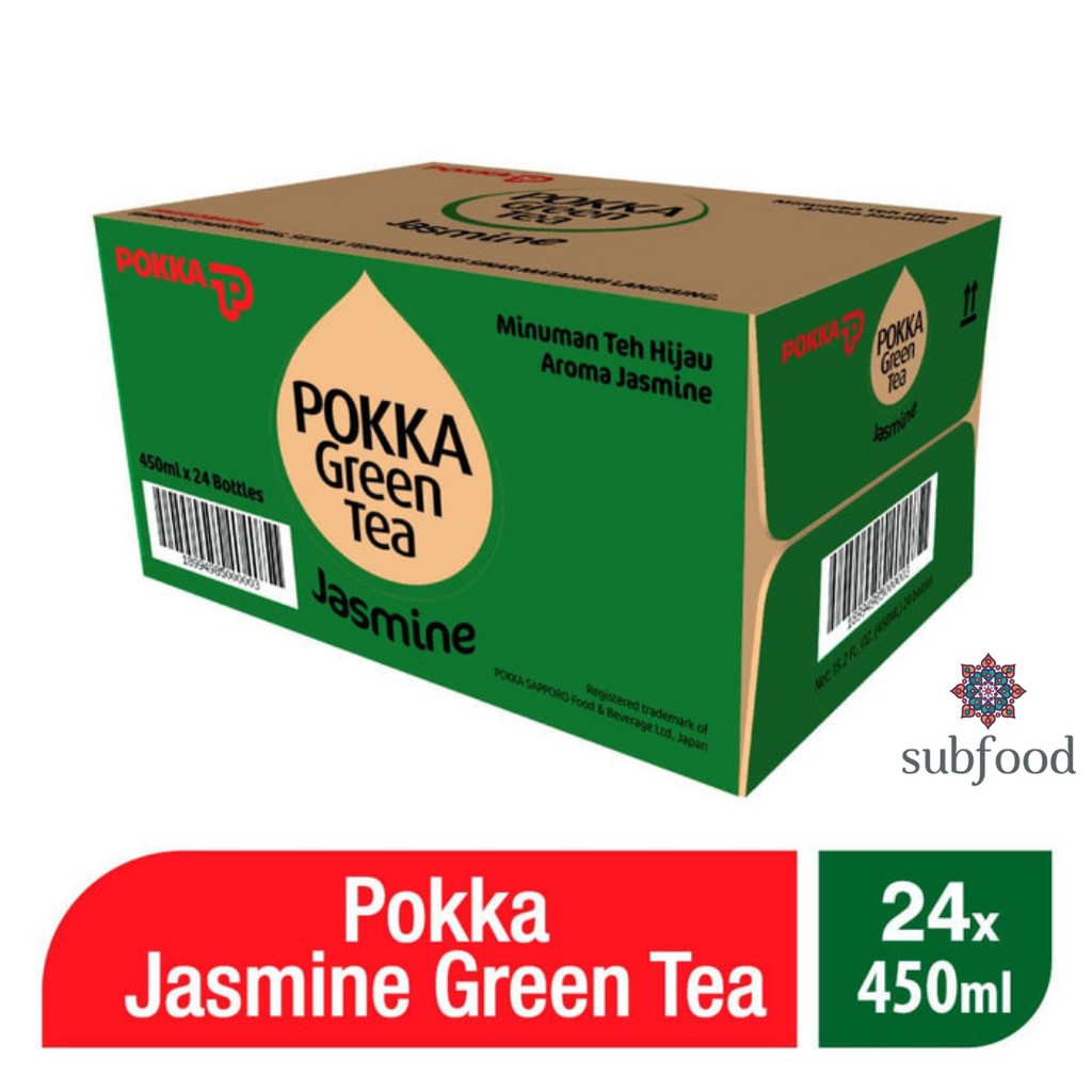 Jual Pokka Jasmine Green Tea Botol Ml Ctn Shopee Indonesia