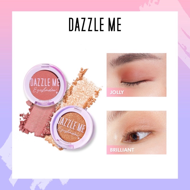 Jual DAZZLE ME POV Eyeshadow Long Lasting Pigmented Matte Eye Makeup