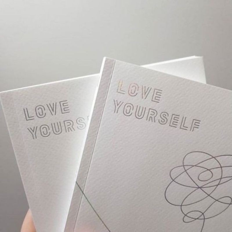 Jual BTS Love Yourself Her Album Only And Official Poster Shopee