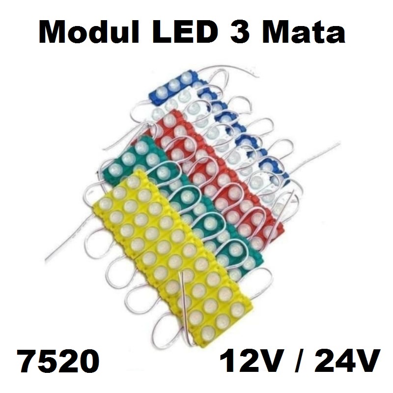 Jual Modul Lampu Led Mata Besar W Volt Volt Waterproof V V