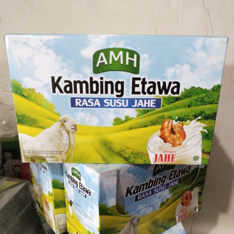 Jual Susu Kambing Etawa Rasa Jahe AMH Shopee Indonesia