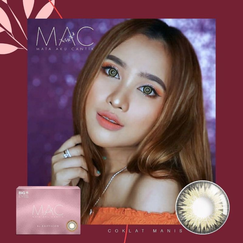 Jual Imsoftlensurabaya Softlens Mac Mata Aku Cantik By Exoticon