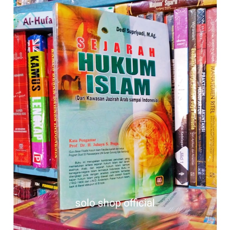 Jual Buku Sejarah Hukum Islam Dari Kawasan Jazirah Arab Sampai