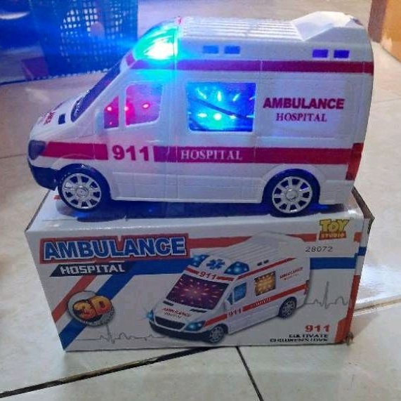 Jual Mobil Ambulance Mobil Ambulan Mainan Shopee Indonesia