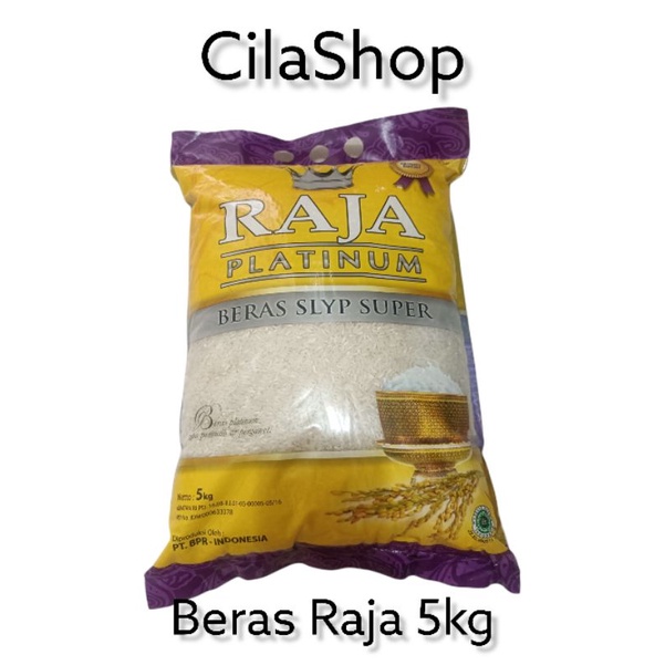 Jual Beras Raja Platinum 5kg Shopee Indonesia