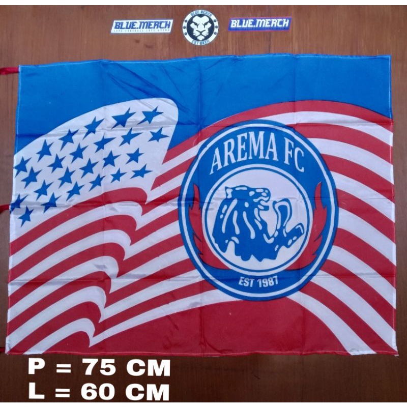 Jual Bendera Arema Ukuran X Cm Shopee Indonesia