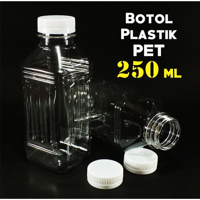 Jual Botol Plastik Pet Persegi Taro Kemasan Ml Shopee Indonesia