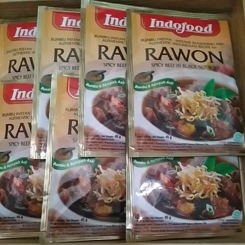 Jual Bumbu Instan Indofood Rawon G Shopee Indonesia