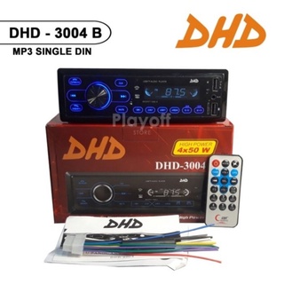 Jual Head Unit Tape Mobil Single Din Mp3 Bluetooth Radio DHD 3004