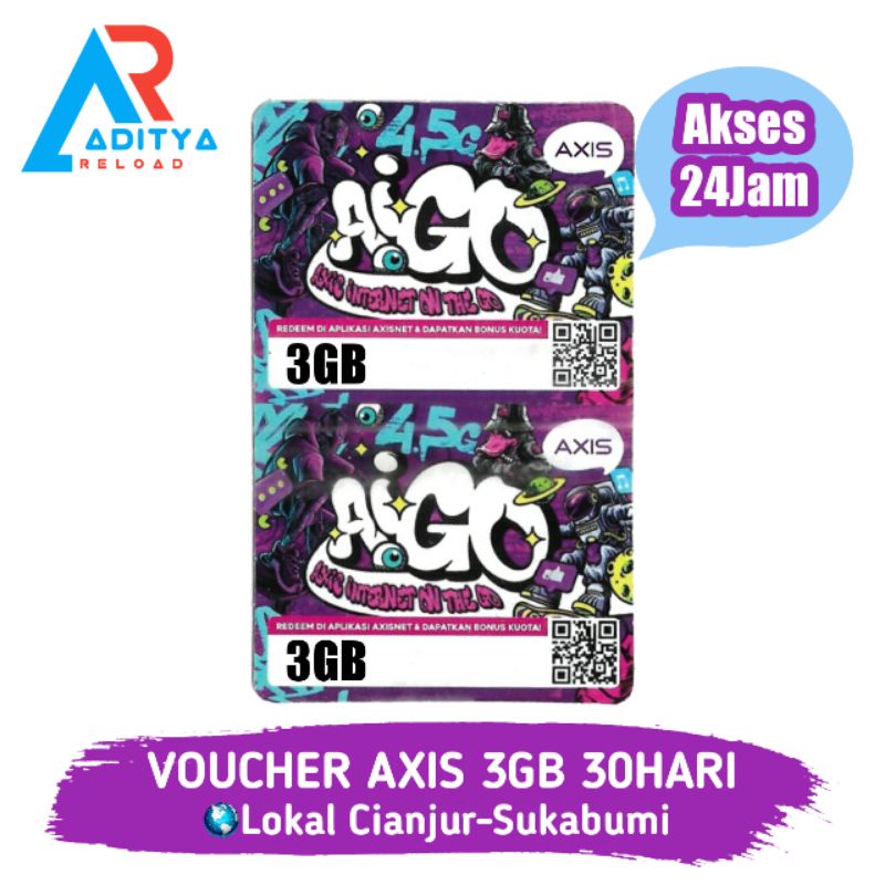 Jual Voucher Axis Gb Hari Lokal Cianjur Shopee Indonesia