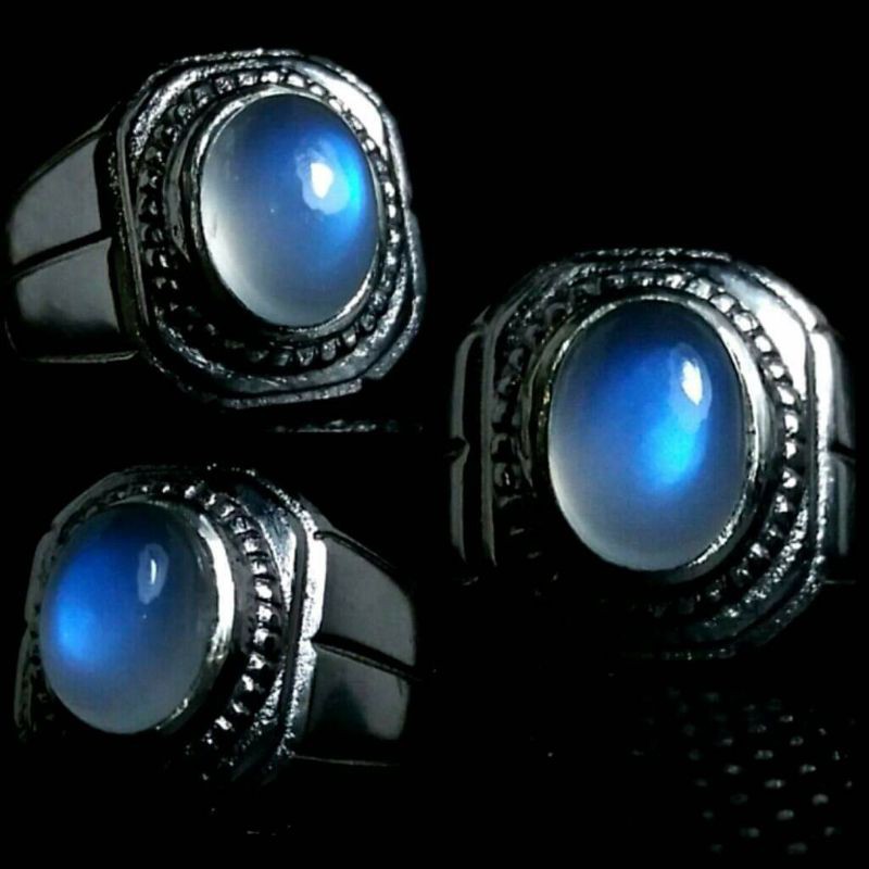 Jual BATU AKIK BIDURI BULAN MOONSTONE AIR LAUT TOP KRISTAL Shopee