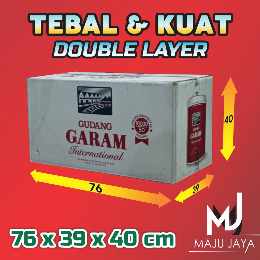 Jual Kardus Dus Kotak Packaging Packing Paking Penyimpanan Bekas Rokok