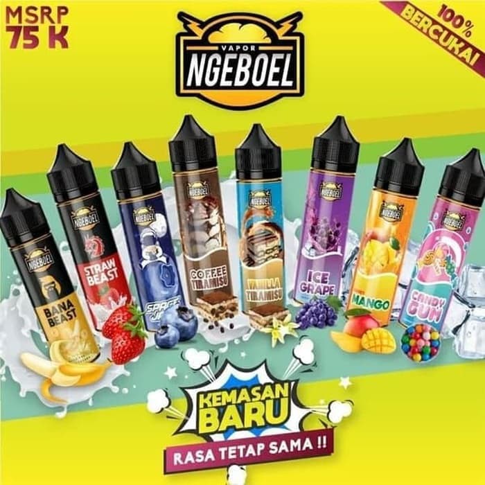 Jual Ngeboel Varian Ml Mg Premium E Liquid Vaporizer Vape Indonesia