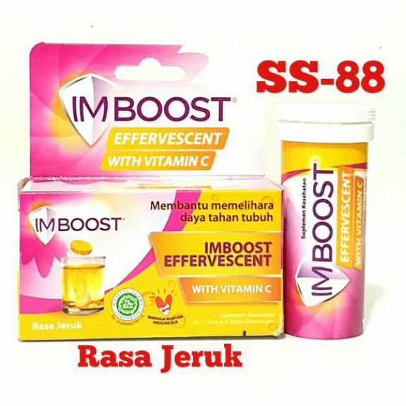 Jual Imboost Effervescent With Vitamin C Rasa Jeruk Shopee Indonesia