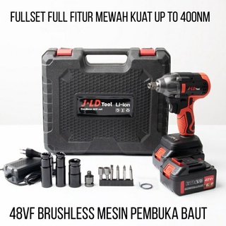 Jual Impact Wrench Apr Japan V Jld Baterai Cordless Fullset Mesin