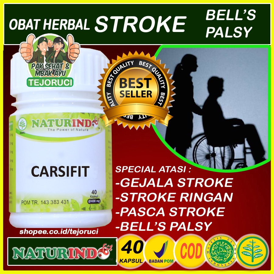 Jual Obat Stroke Ringan Obat Bells Palsy Stroke Wajah Terapi Pemulihan