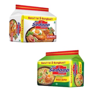 Jual Mie Mi Goreng Soto Sedaap Sedap Bag Isi 5 Bungkus Shopee Indonesia