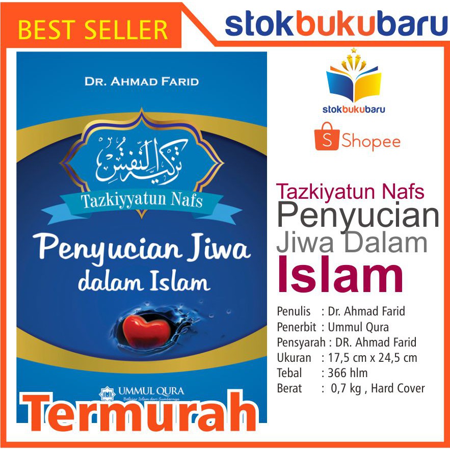 Jual Buku Tazkiyatun Nafs Penyucian Diri Dalam Islam Shopee Indonesia