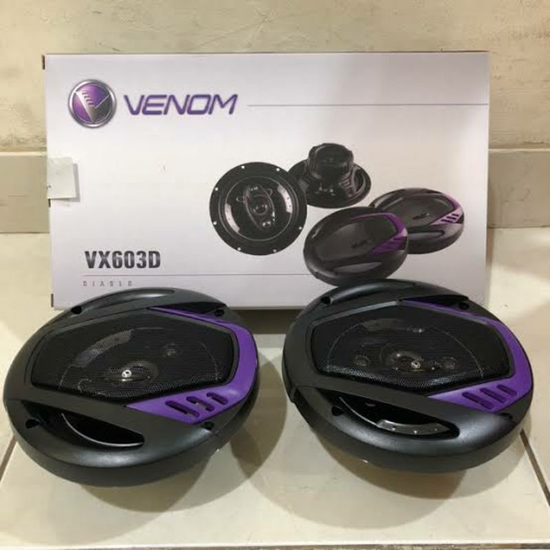 Jual Speaker 3 Way Coaxial Venom Diablo VX603D 6 5inch Shopee Indonesia