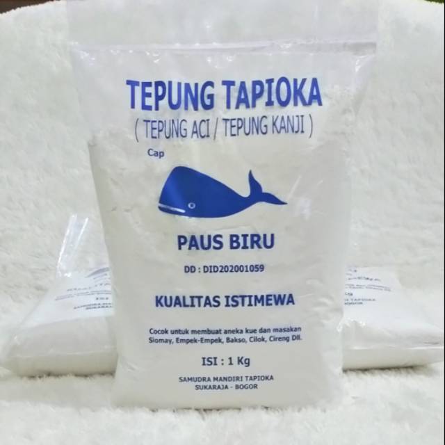 Jual J A Craft Paus Biru Tepung Tapioka Kanji Sagu 1kg Shopee Indonesia