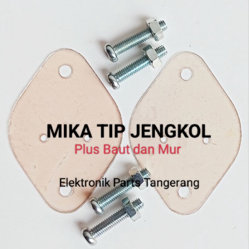 Jual Buah Mika Tip Jengkol Mj N Plus Baut Mur Mika