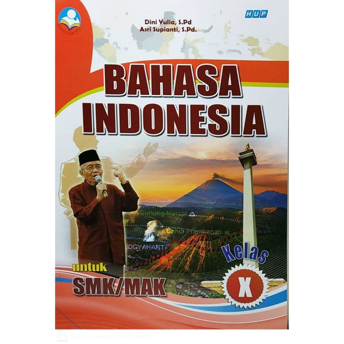 Jual Smk Mak Kelas X Bahasa Indonesia Kurikulum Edisi Revisi