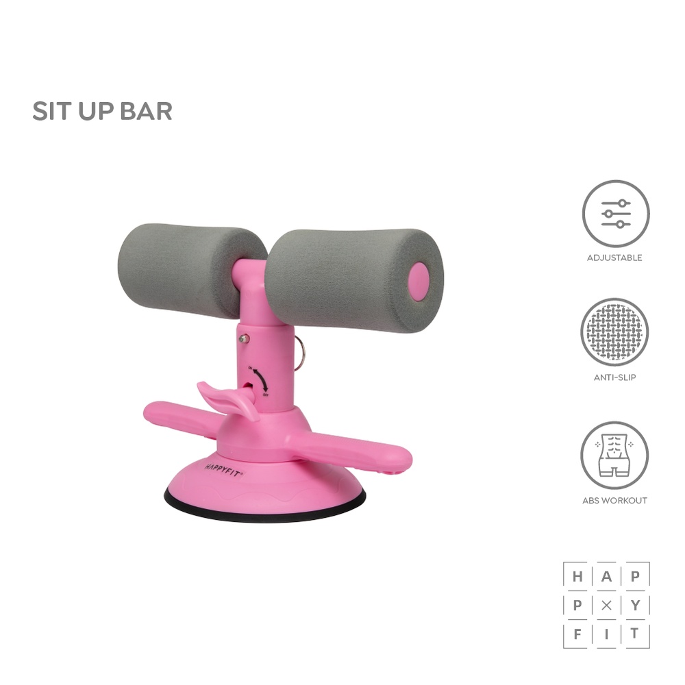 Jual HAPPYFIT Sit Up Bar Alat Bantu Sit Up Penahan Kaki Sit Up