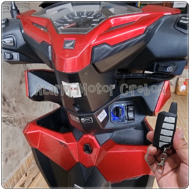 Jual Keyless Honda Vario Old Bohlam Pakai Modul Alarm Nine