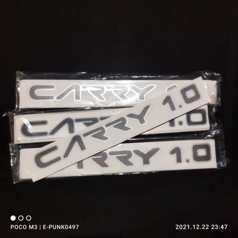 Jual Sticker Tulisan Carry Termurah Shopee Indonesia