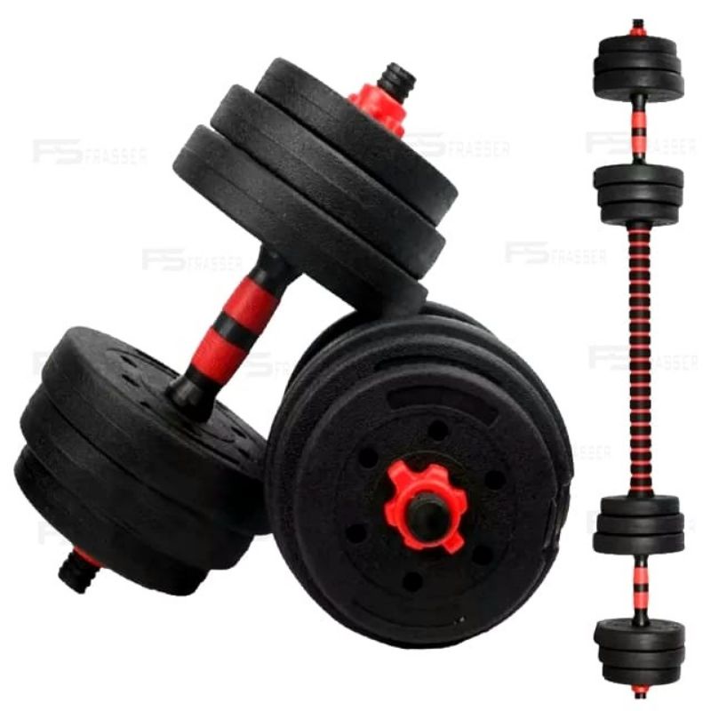 Jual Dumbbell Set Kg Peralatan Fitness Barbell Kg Shopee Indonesia