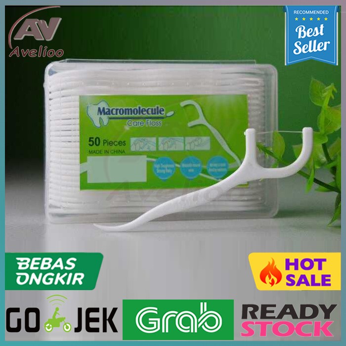 Jual Dental Floss Benang Busur Tusuk Gigi Macromolecul Carea Pembersih