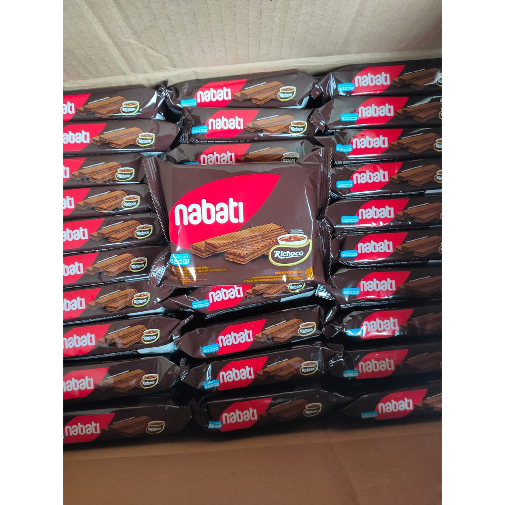 Jual Wafer Nabati Coklat Berat Gram Shopee Indonesia