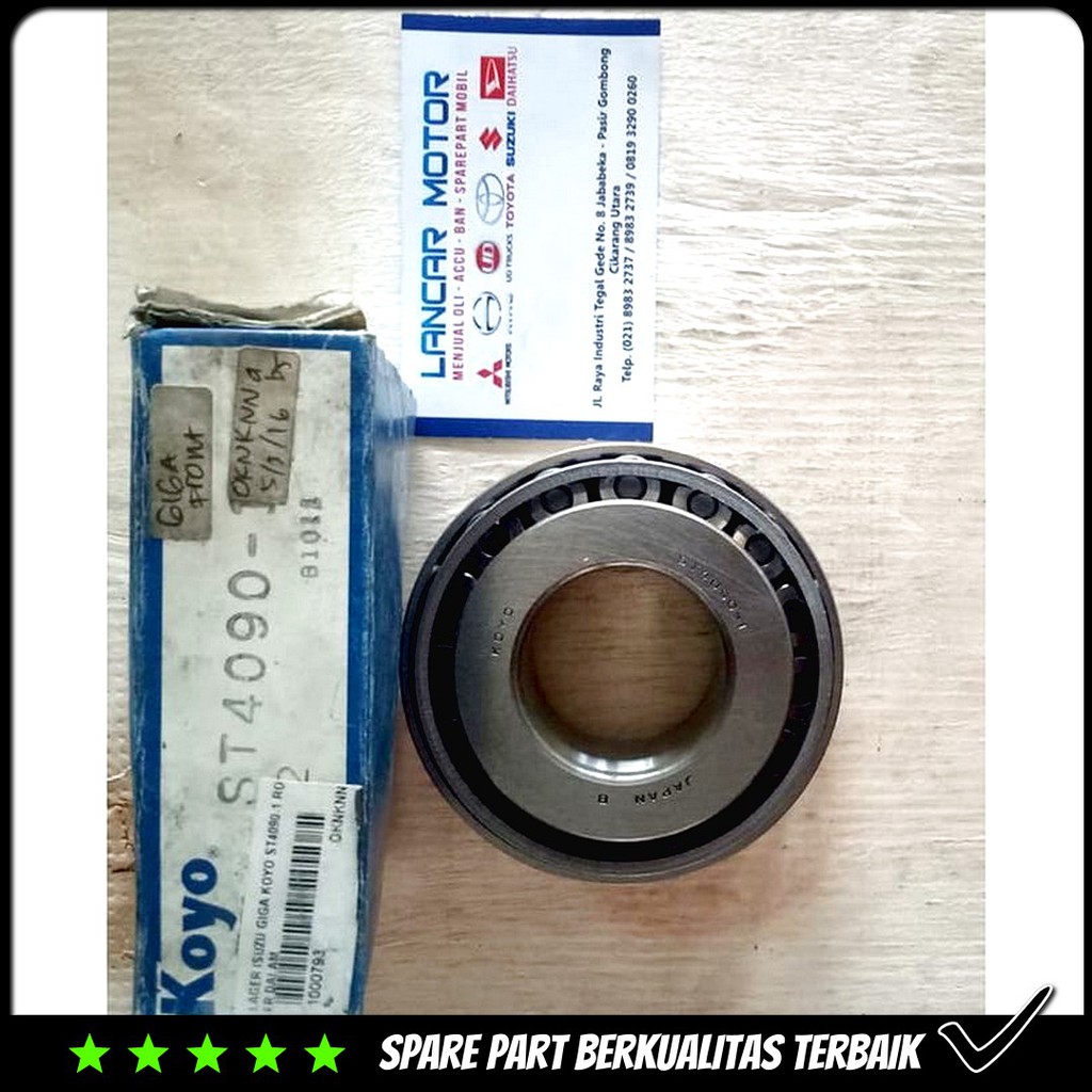 Jual Bearing Laher Roda Depan Dalam Isuzu Giga St Shopee Indonesia