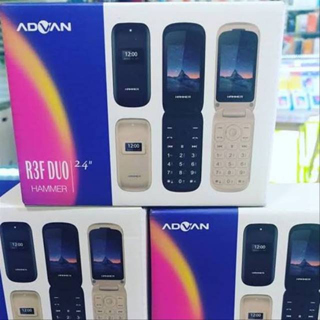 Jual Advan Hammer R F Duo Flip Phone Garansi Resmi Advan Shopee