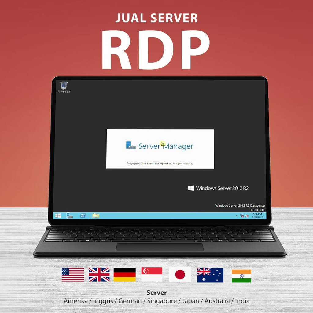 Jual Server RDP VPS Desktop Full Admin Shopee Indonesia