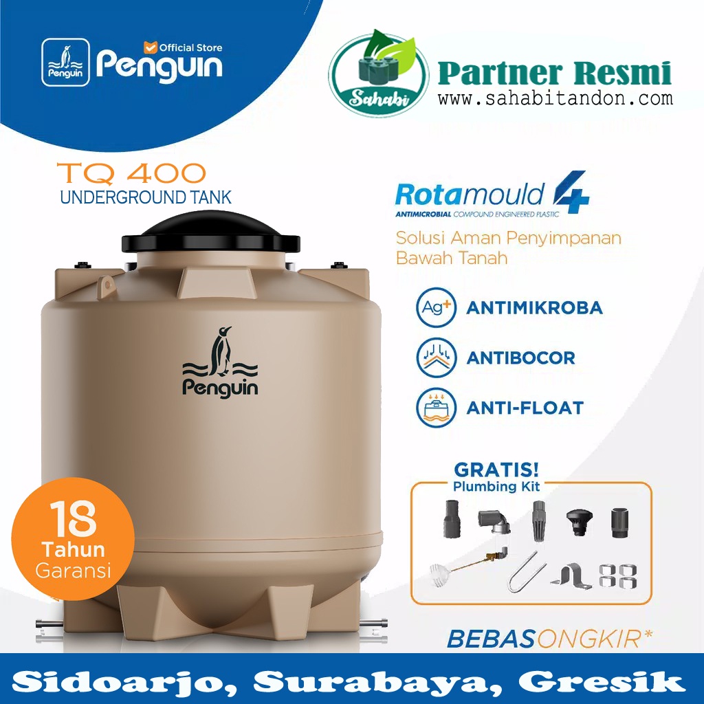 Tandon Air Toren Air Tangki Air Uderground Tank Penguin Pinguin