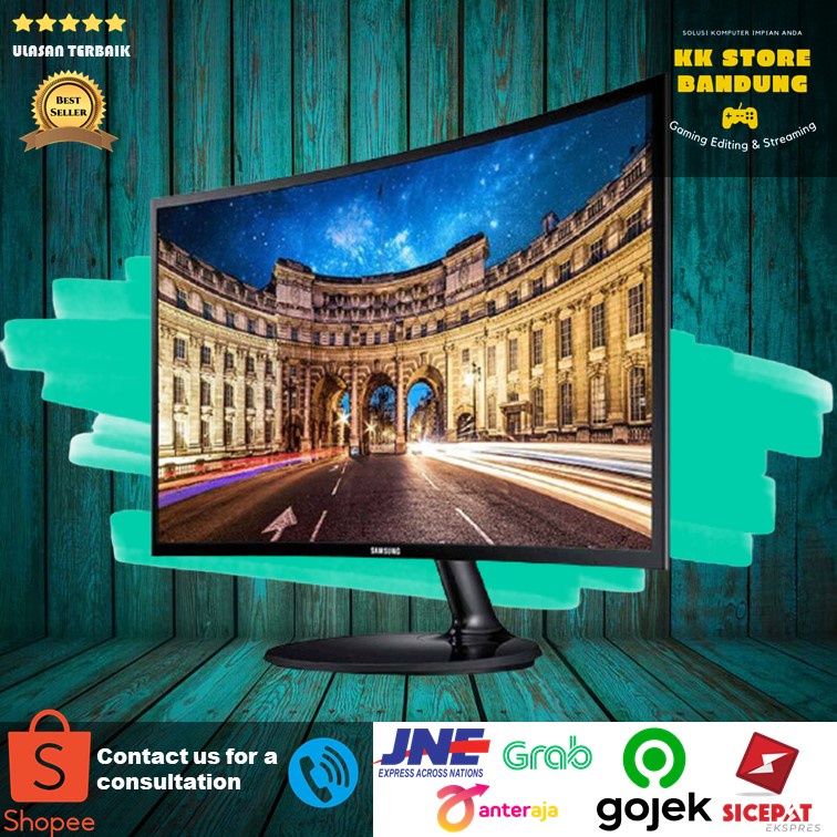 Jual Led Monitor Gaming Samsung Curve Cf Inch Curved Indonesia