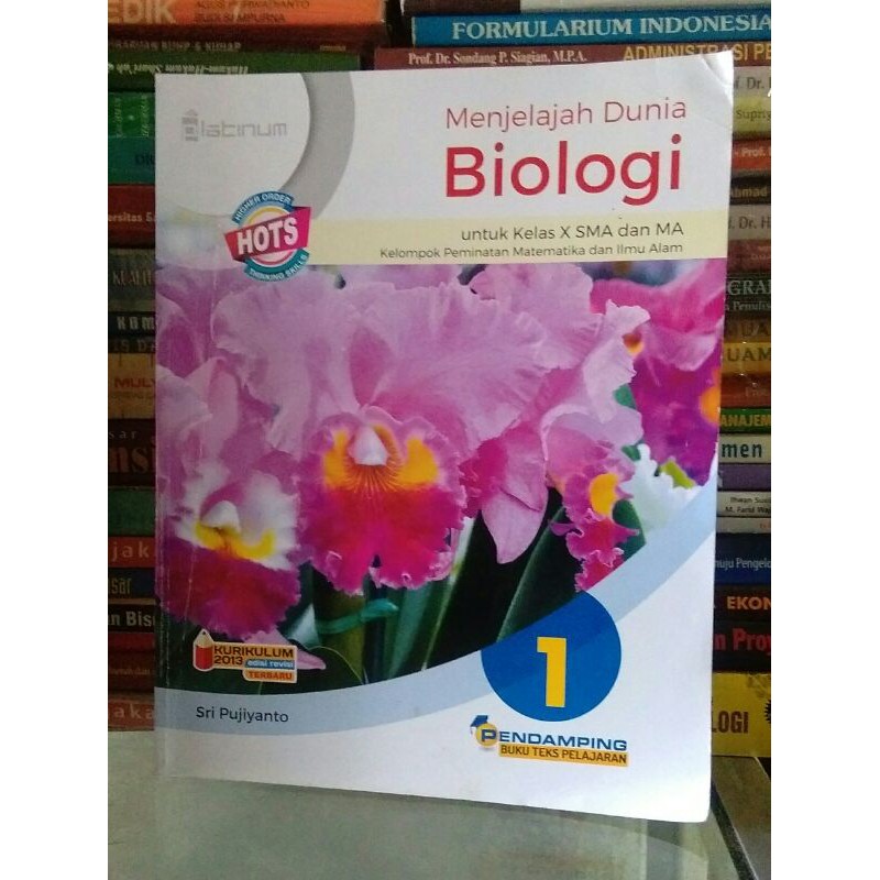 Jual Menjelajah Dunia Biologi SMA Kelas 10 X Penerbit Platinum Shopee