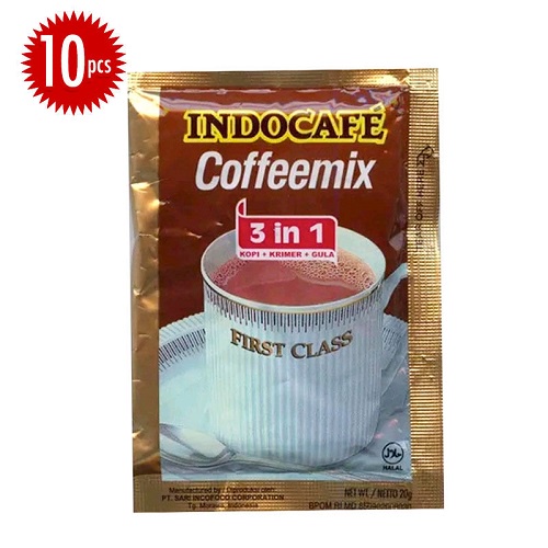 Jual Indocafe Coffee Mix Kopi Instan 20 Gr Renceng 10 Pcs Shopee