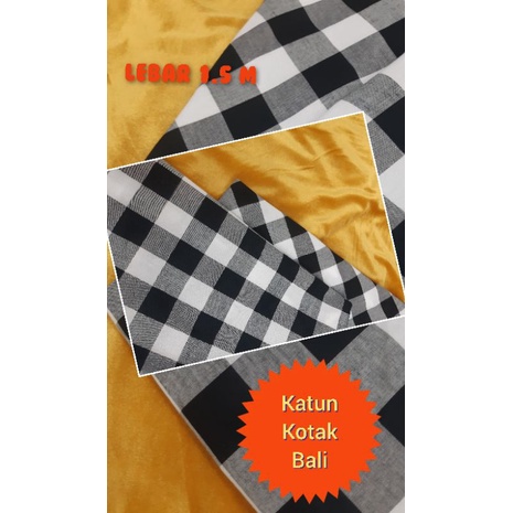 Jual Kain Kotak Bali Kain Poleng Kain Bali Kotak Catur Bali Shopee