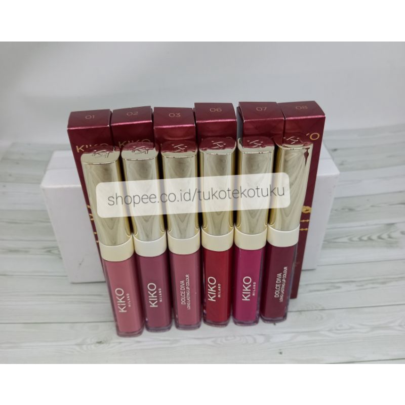 Jual Kiko Milano Dolce Diva Long Lasting Lip Colour Shopee Indonesia