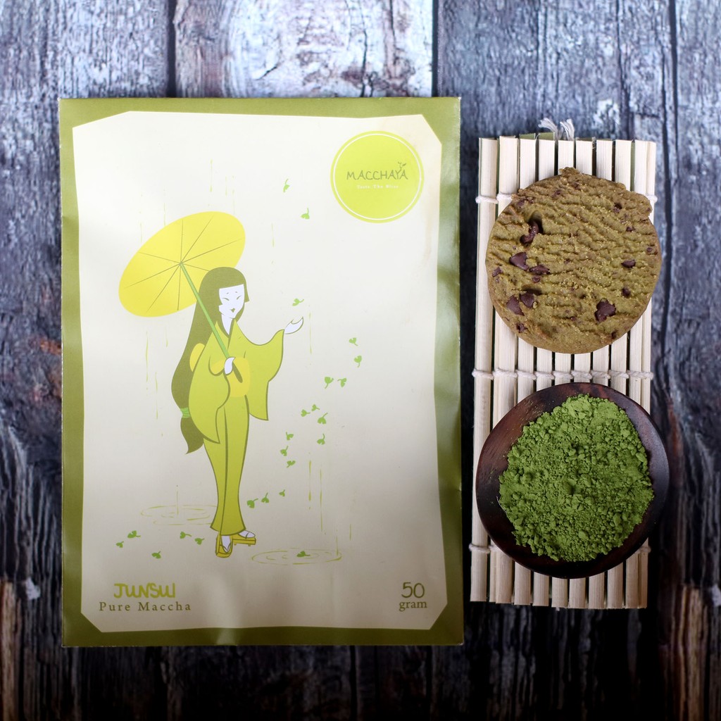 Junsui Pure Matcha Jepang G Green Tea Powder Teh Hijau Bubuk