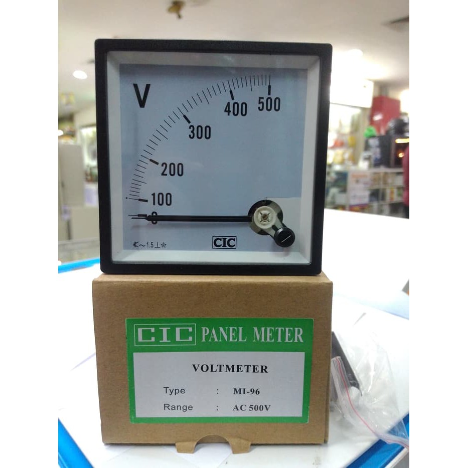 Jual Ampere Meter Volt Meter Voltmeter Panel Cic Shopee Indonesia