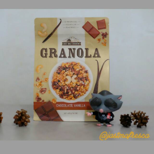 Jual East Bali Cashews Granola Choco Vanilla Gr Shopee Indonesia